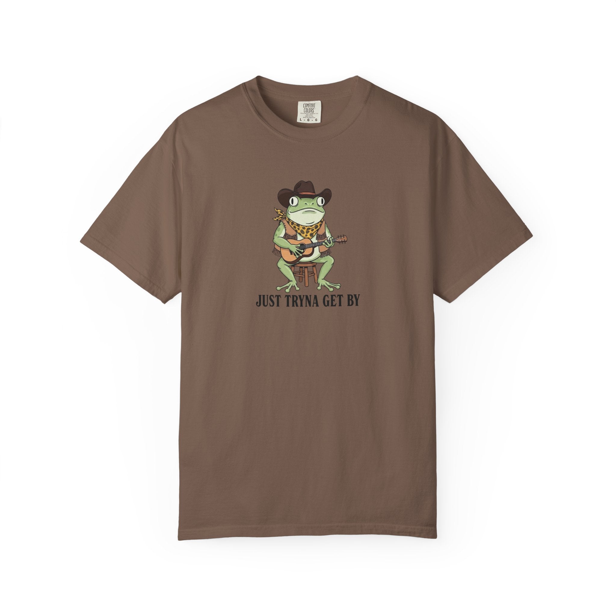 Cowboy Frog Guitar T-Shirt