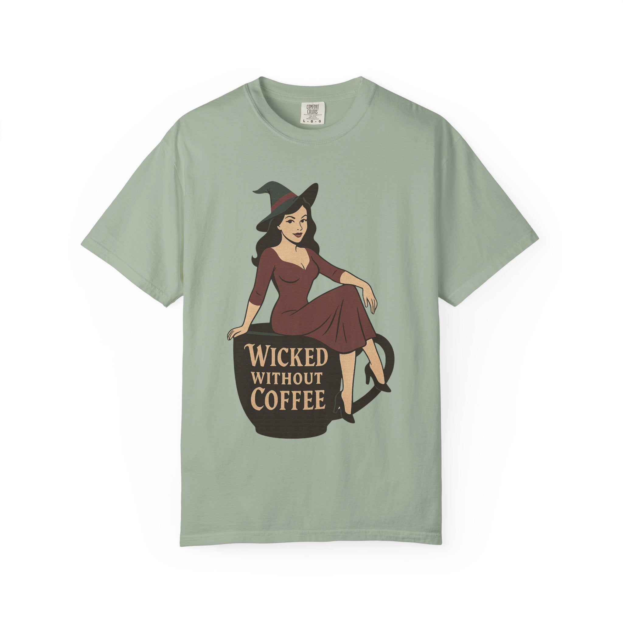 Wicked Without Coffee Witchy T-Shirt