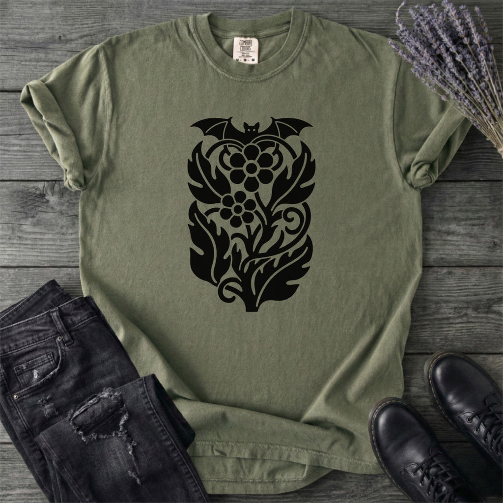 Bat Night Garden T-Shirt