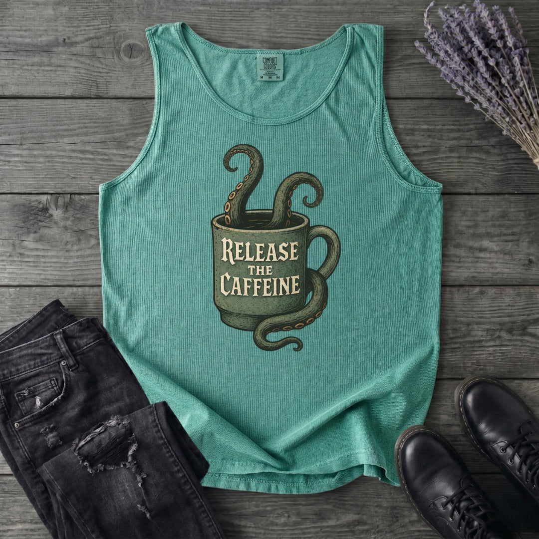 Release The Caffeine Tank Top