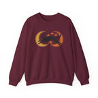 Witch Cat Celestial Ufo Sweatshirt