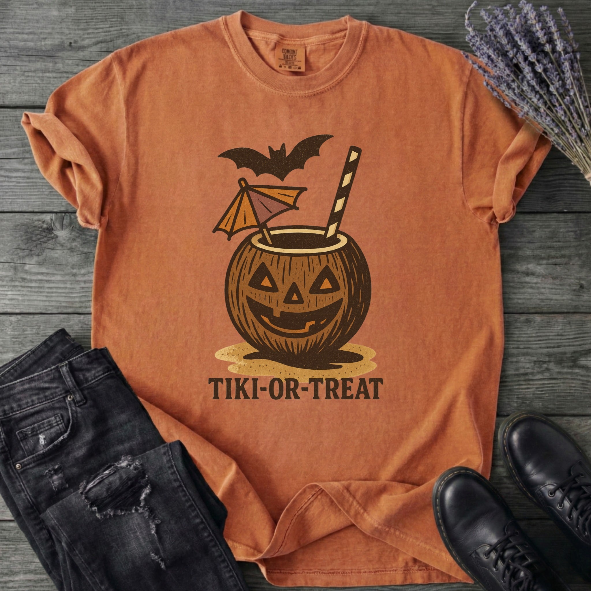 Tiki-Or-Treat T-Shirt