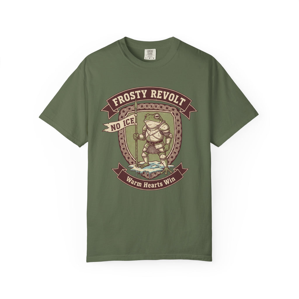 Medieval Frog Knight Protest T-Shirt