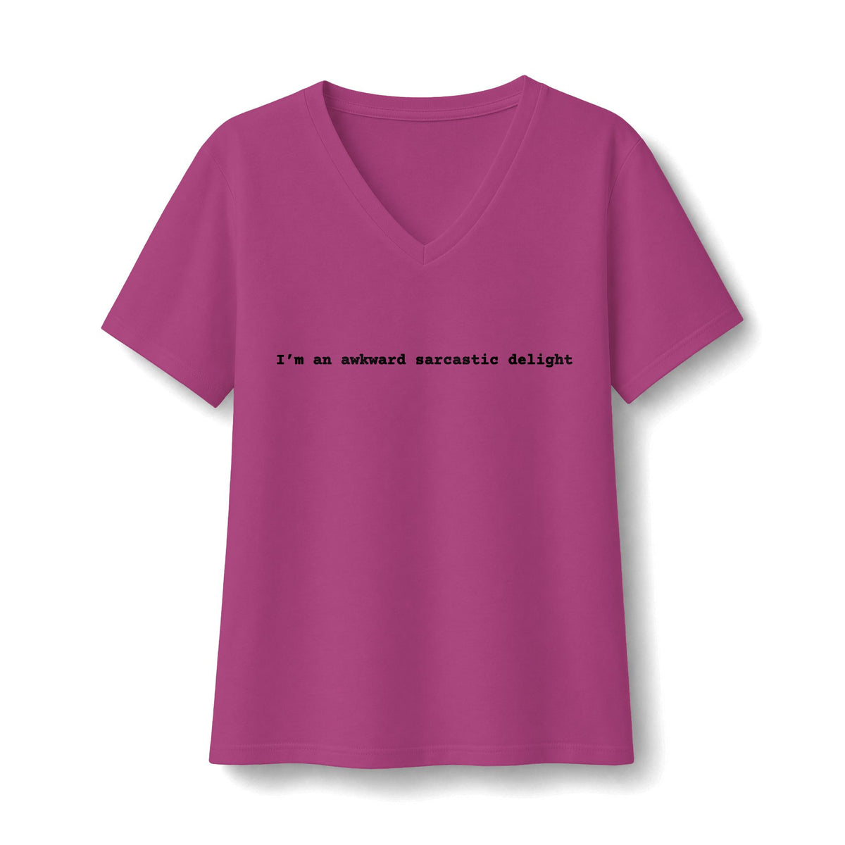 Awkward Sarcastic Delight V-Neck T-Shirt