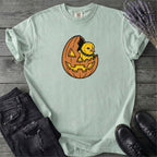 Jack-O-Lantern Egg Punk Chick T-Shirt