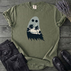 Tropical Ghost Silhouette T-Shirt