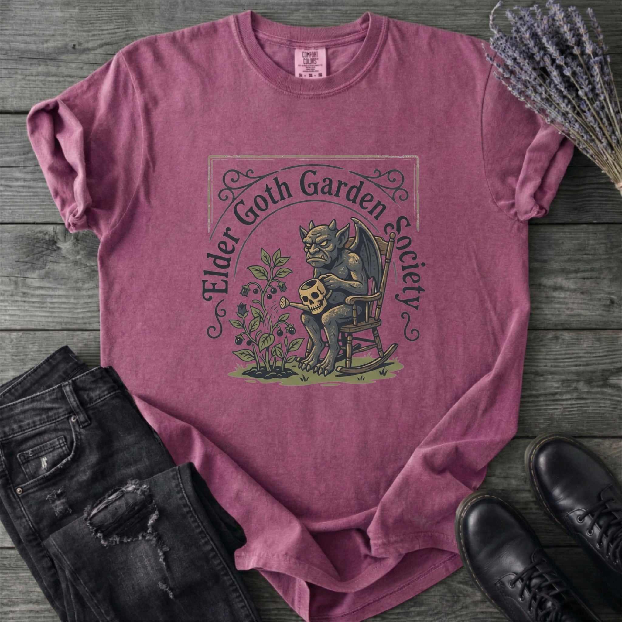 Elder Goth Garden Society T-Shirt