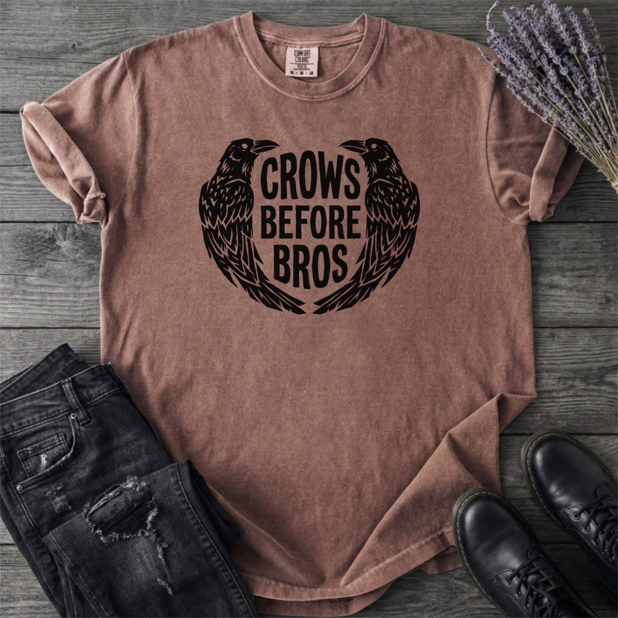 Crows Before Bros T-Shirt