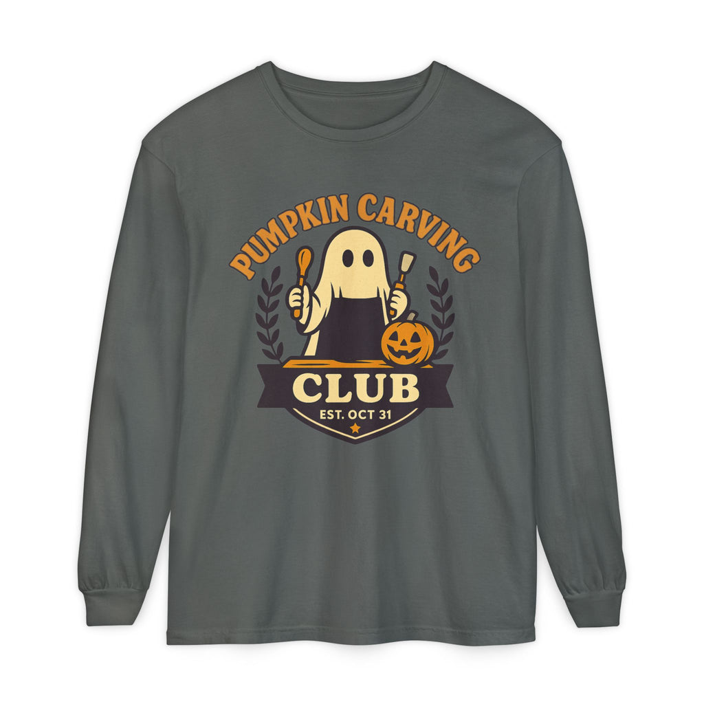 Pumpkin Carving Club Long Sleeve T-Shirt