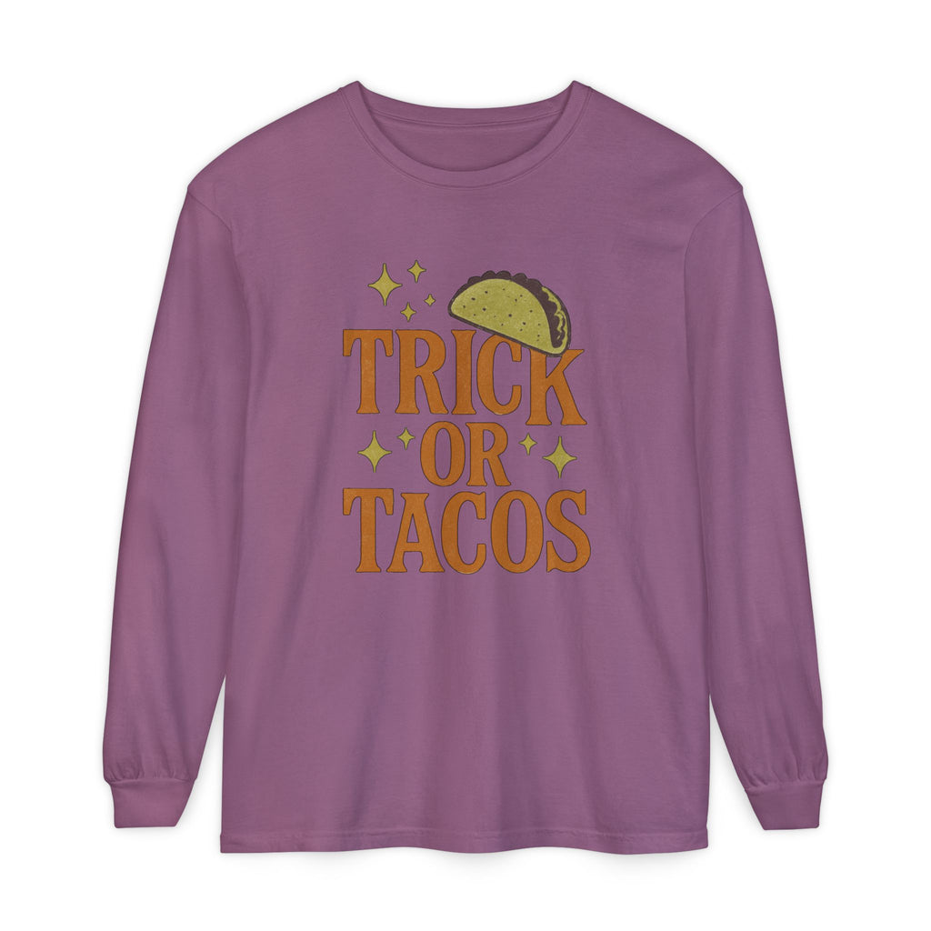 Trick Or Tacos Long Sleeve T-Shirt