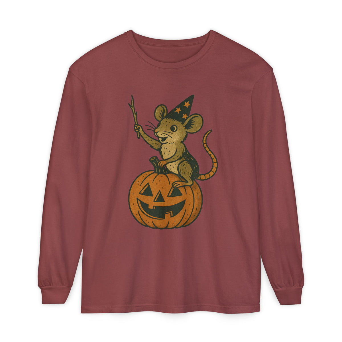 Mouse Witch Long Sleeve T-Shirt