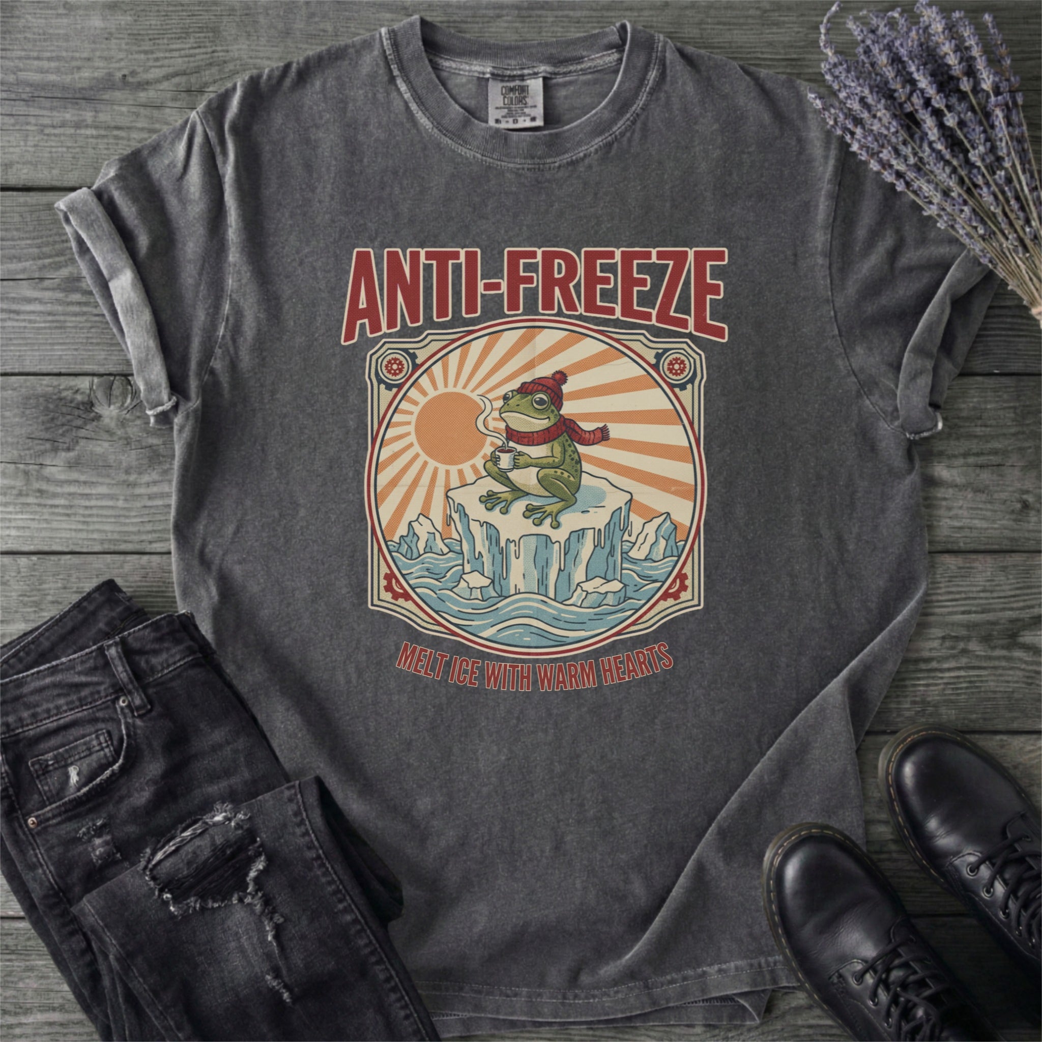 Anti-Freeze Frog Protest T-Shirt