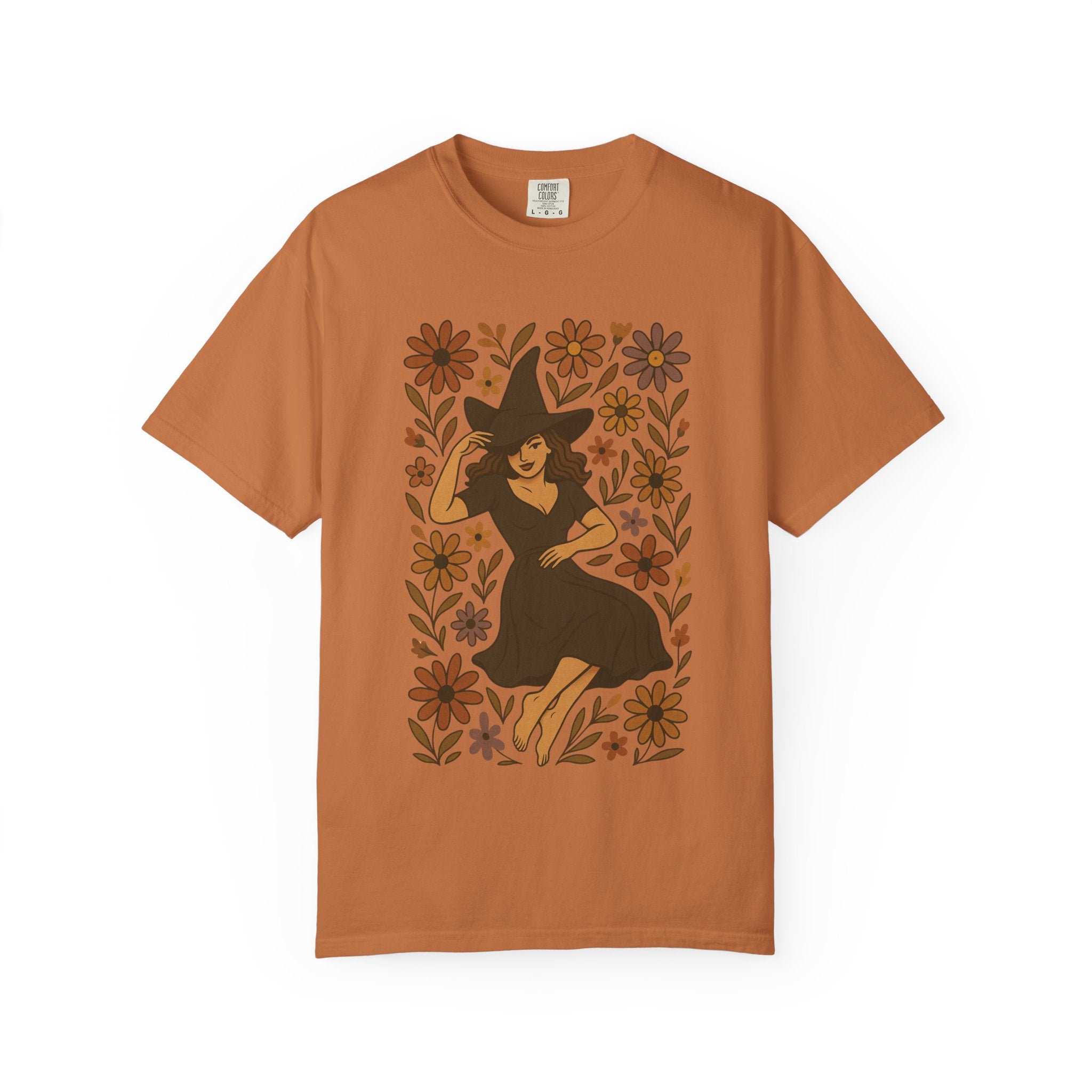 Withering Among Wildflowers Boho T-Shirt