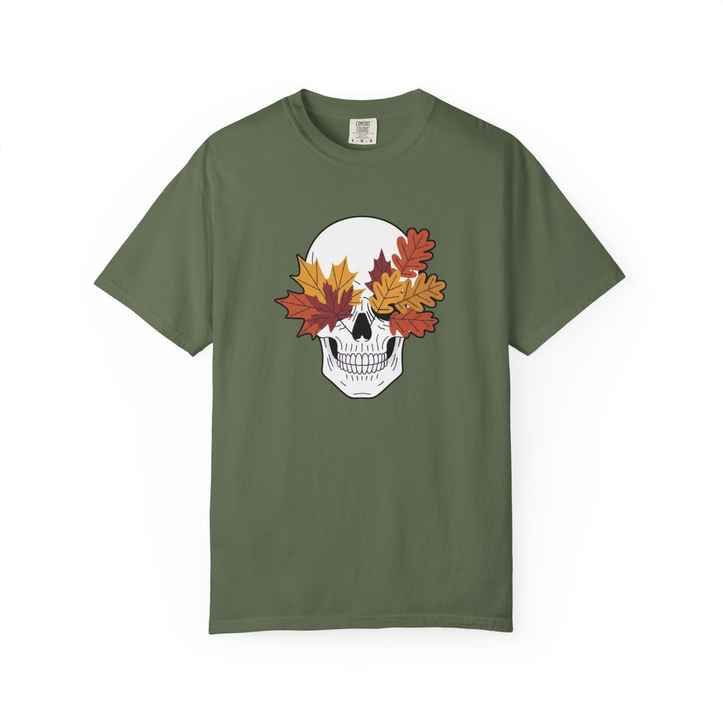 Fall Leaf Skull T-Shirt