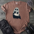Tropical Ghost Silhouette T-Shirt