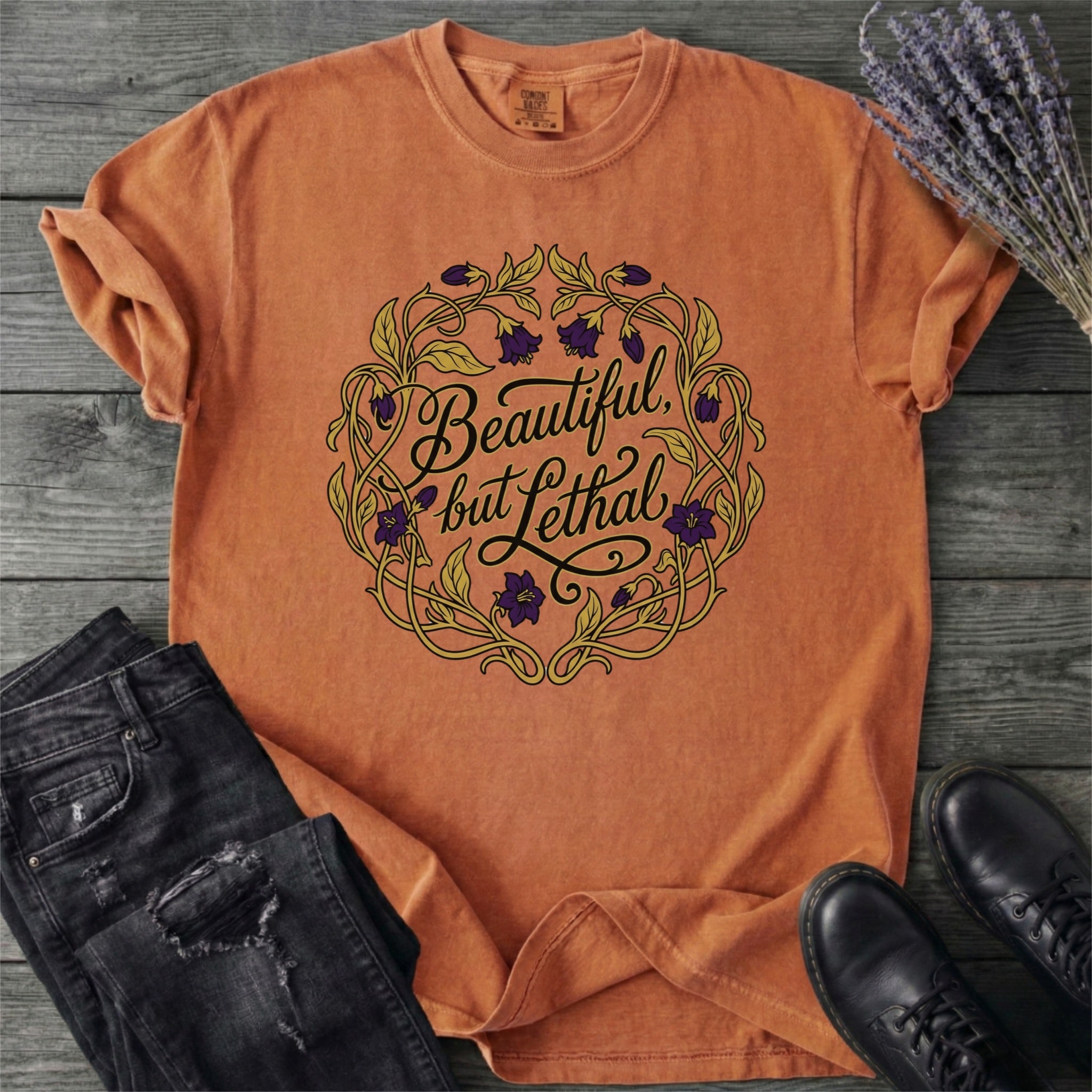 Art Deco Beautiful But Lethal T-Shirt