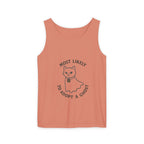 Most Likely To Adopt A Ghost Cat Tank Top