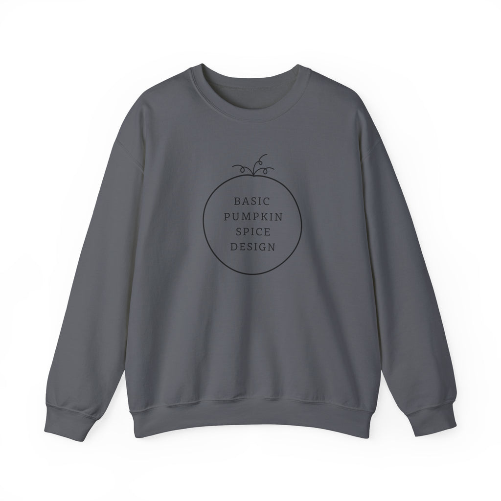 Basic Pumpkin Spice Design Sweatshirt