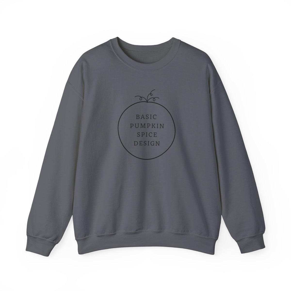 Basic Pumpkin Spice Design Sweatshirt