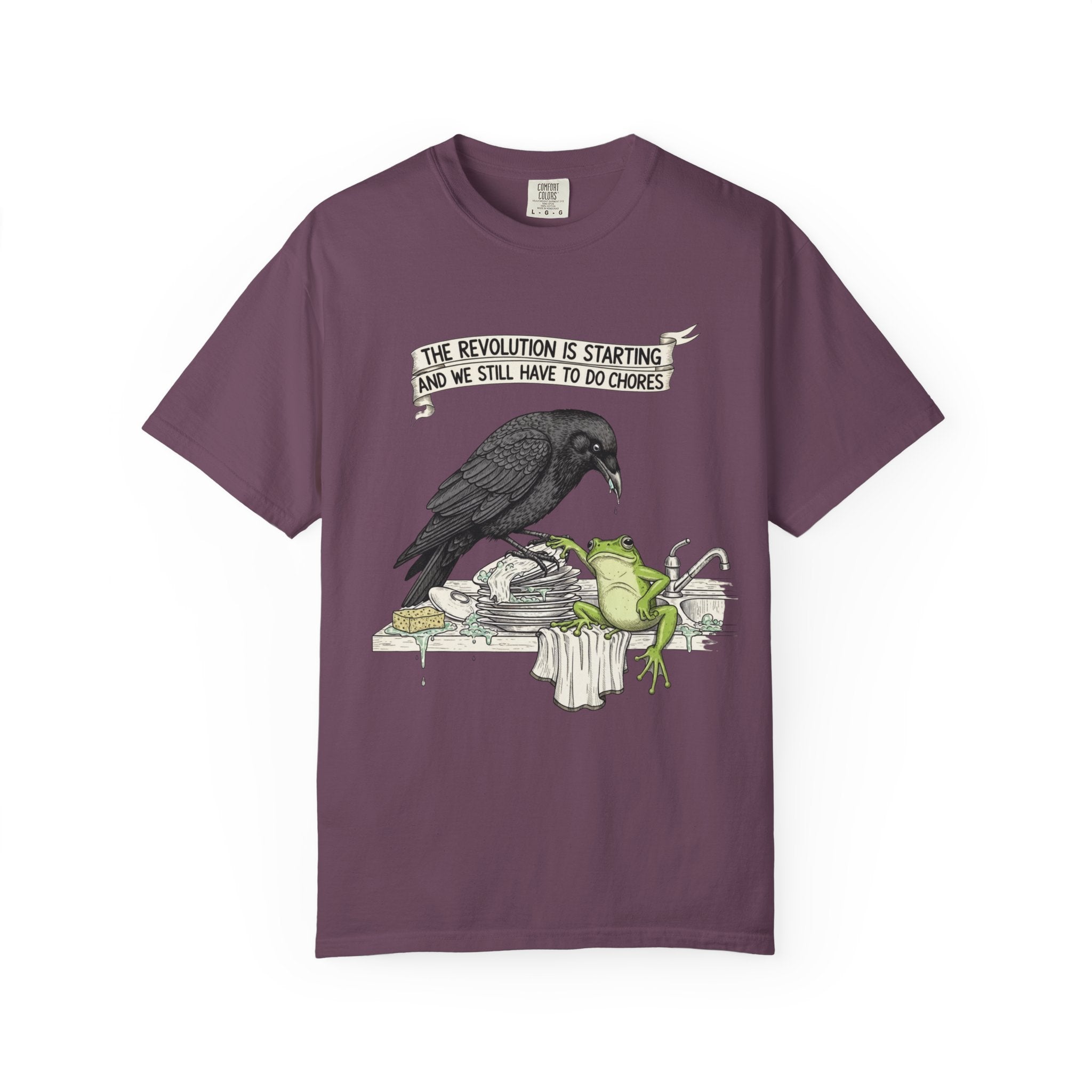 Raven Frog Revolution T-Shirt