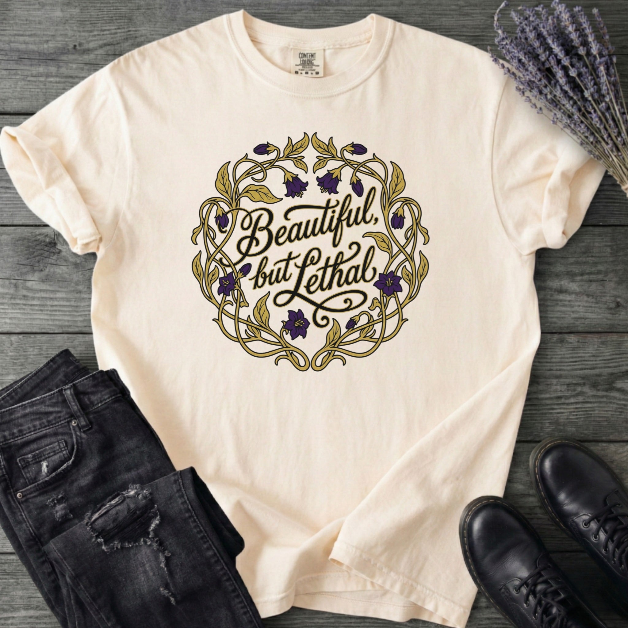 Art Deco Beautiful But Lethal T-Shirt