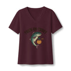 Trick Or Trout V-Neck T-Shirt