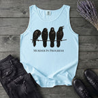 Murder In Progress Crows Tank Top