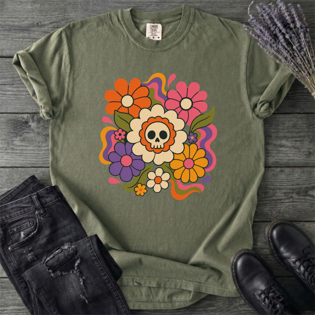 Skull Daisies T-Shirt