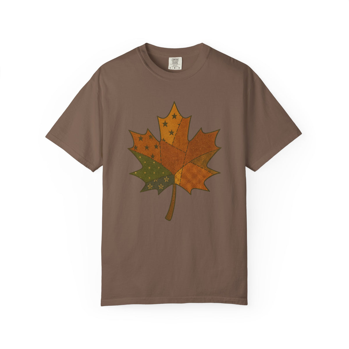 Patchwork Maple Leaf T-Shirt