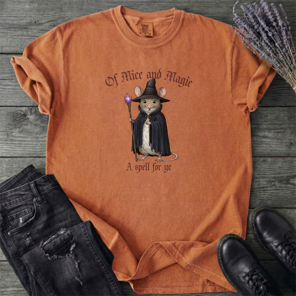 Mouse Wizard Medieval T-Shirt