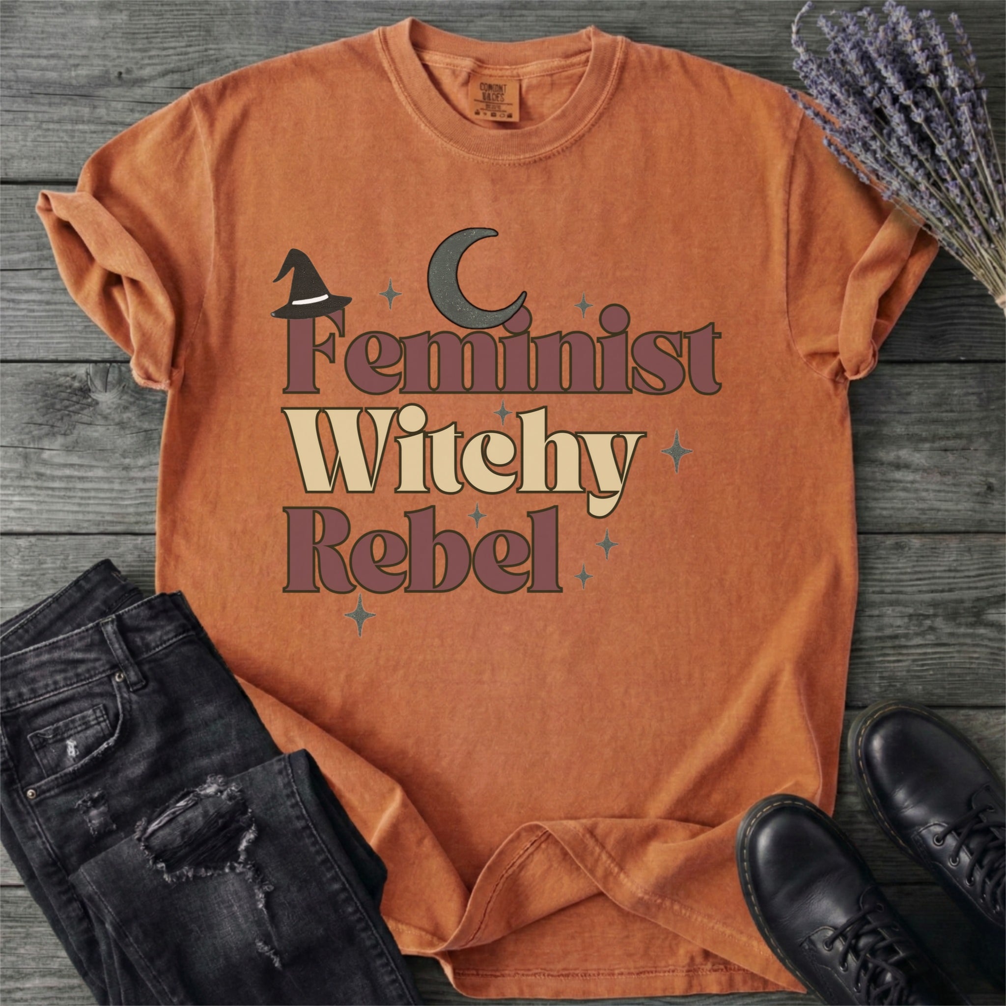 Feminist Witchy Rebel Empowerment T-Shirt