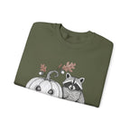 Raccoon And Pumpkin Sweatshirt