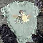 Unicorn Skeleton Ghost Hug T-Shirt