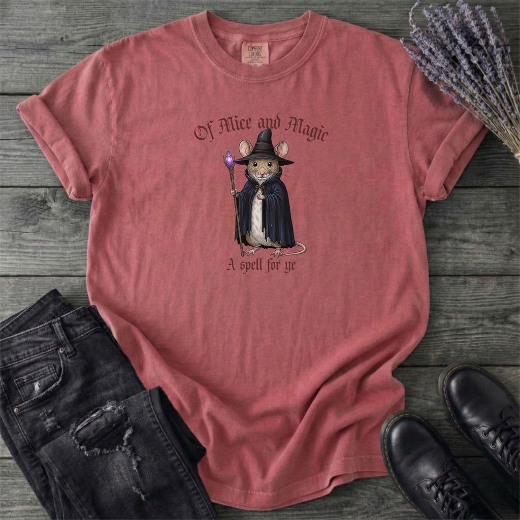 Mouse Wizard Medieval T-Shirt
