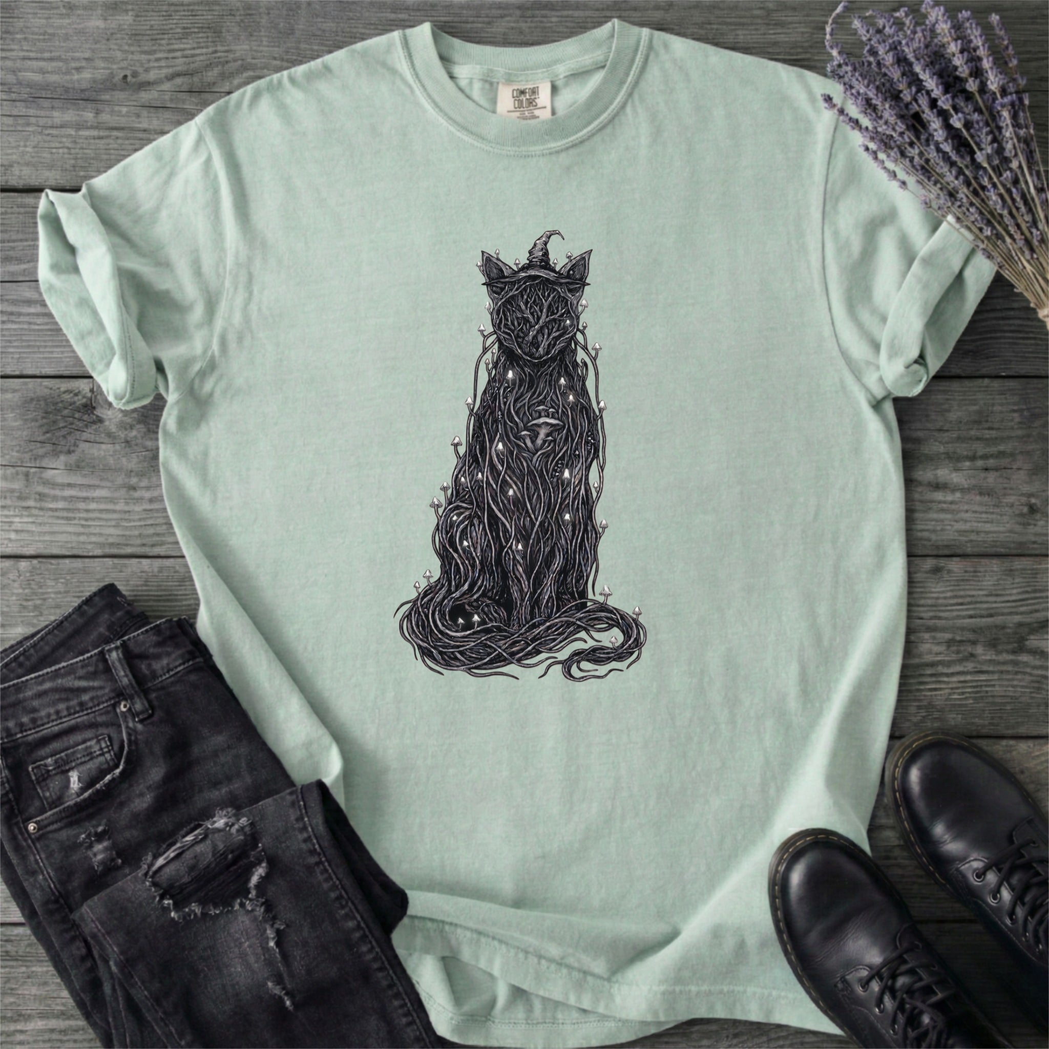 Willow Witch Cat T-Shirt