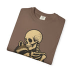 Skeleton Raccoon Hug T-Shirt
