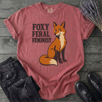 Foxy Feral Feminist T-Shirt