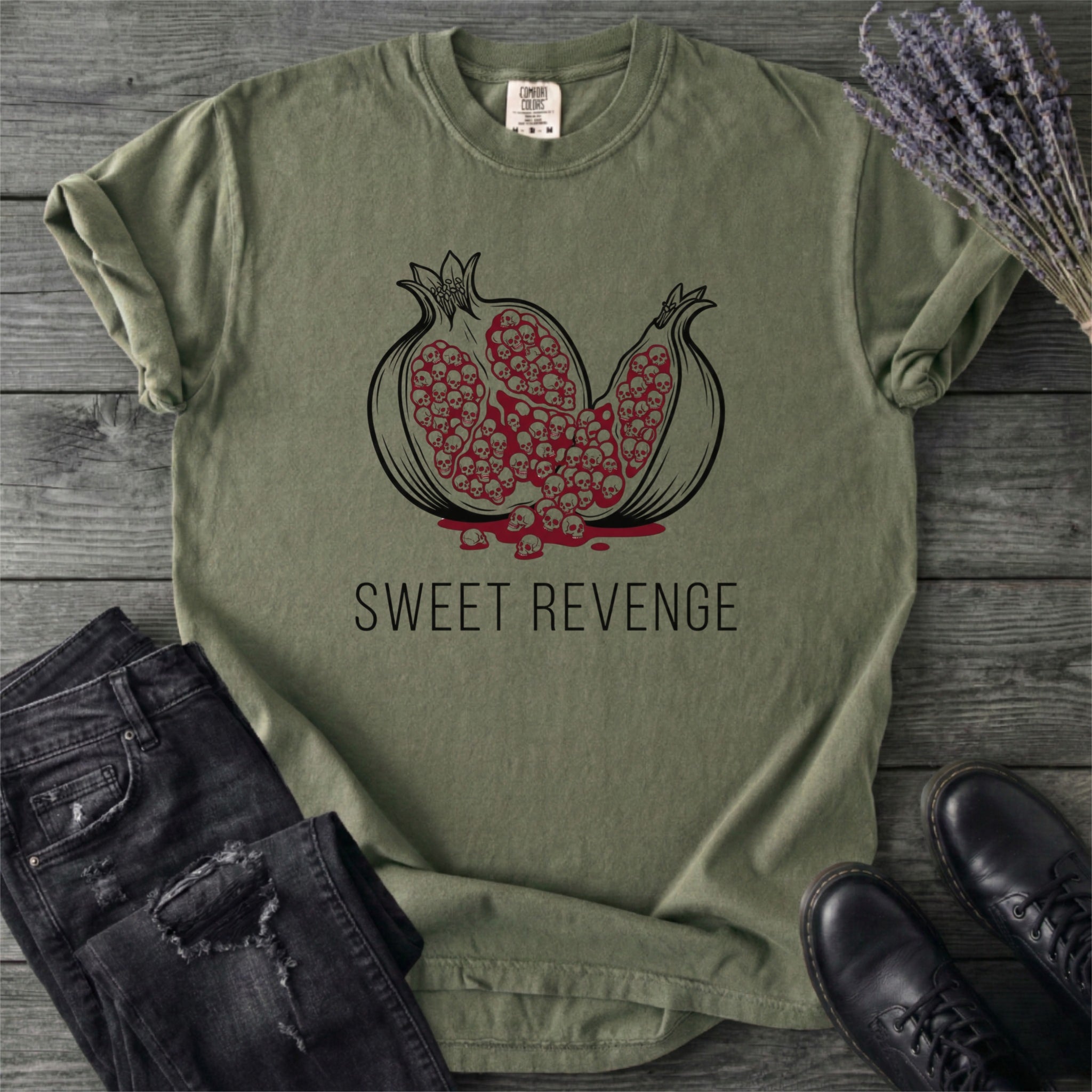 Sweet Revenge Pomegranate T-Shirt