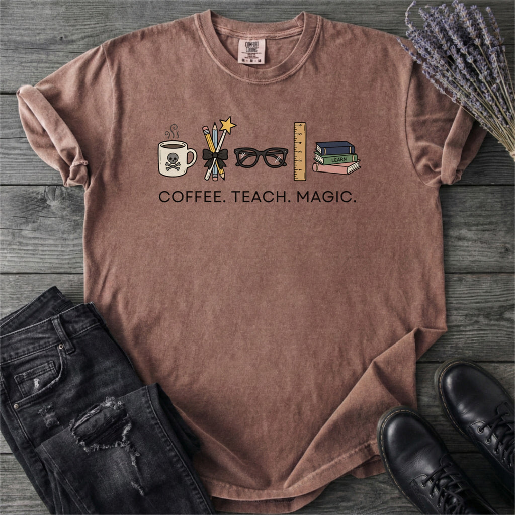 Coffee Teach Magic T-Shirt