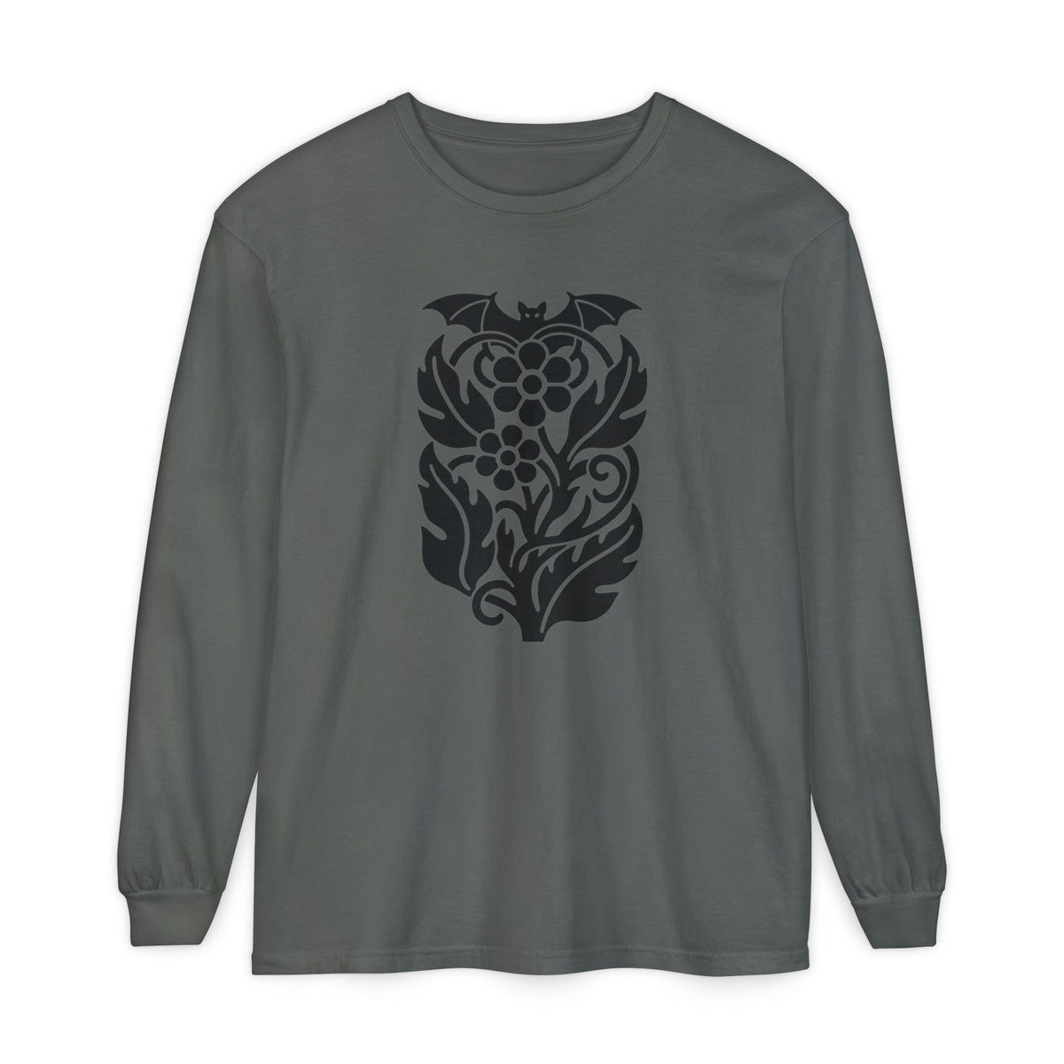 bat night garden Long Sleeve T-Shirt