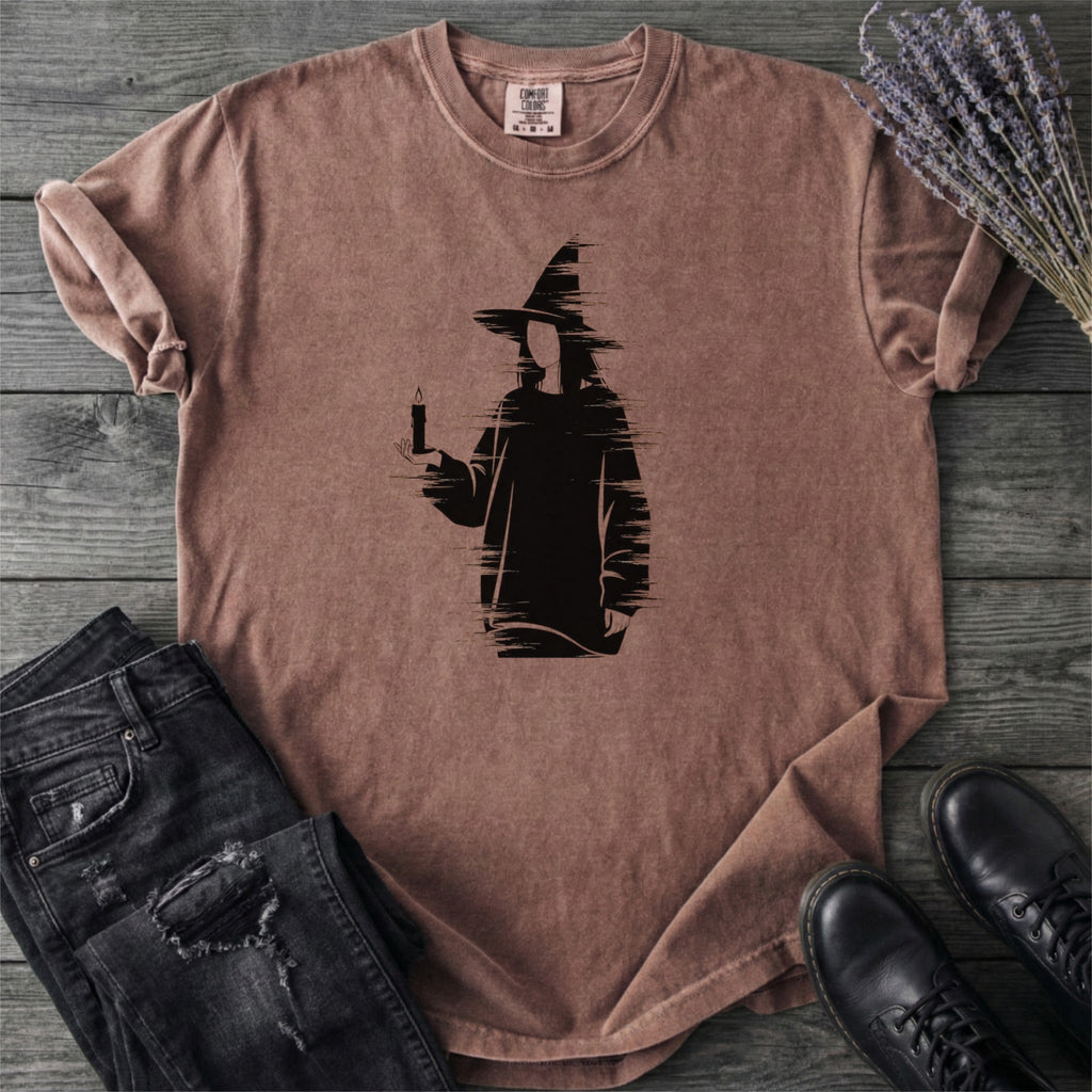 Grunge Witch Silhouette T-Shirt
