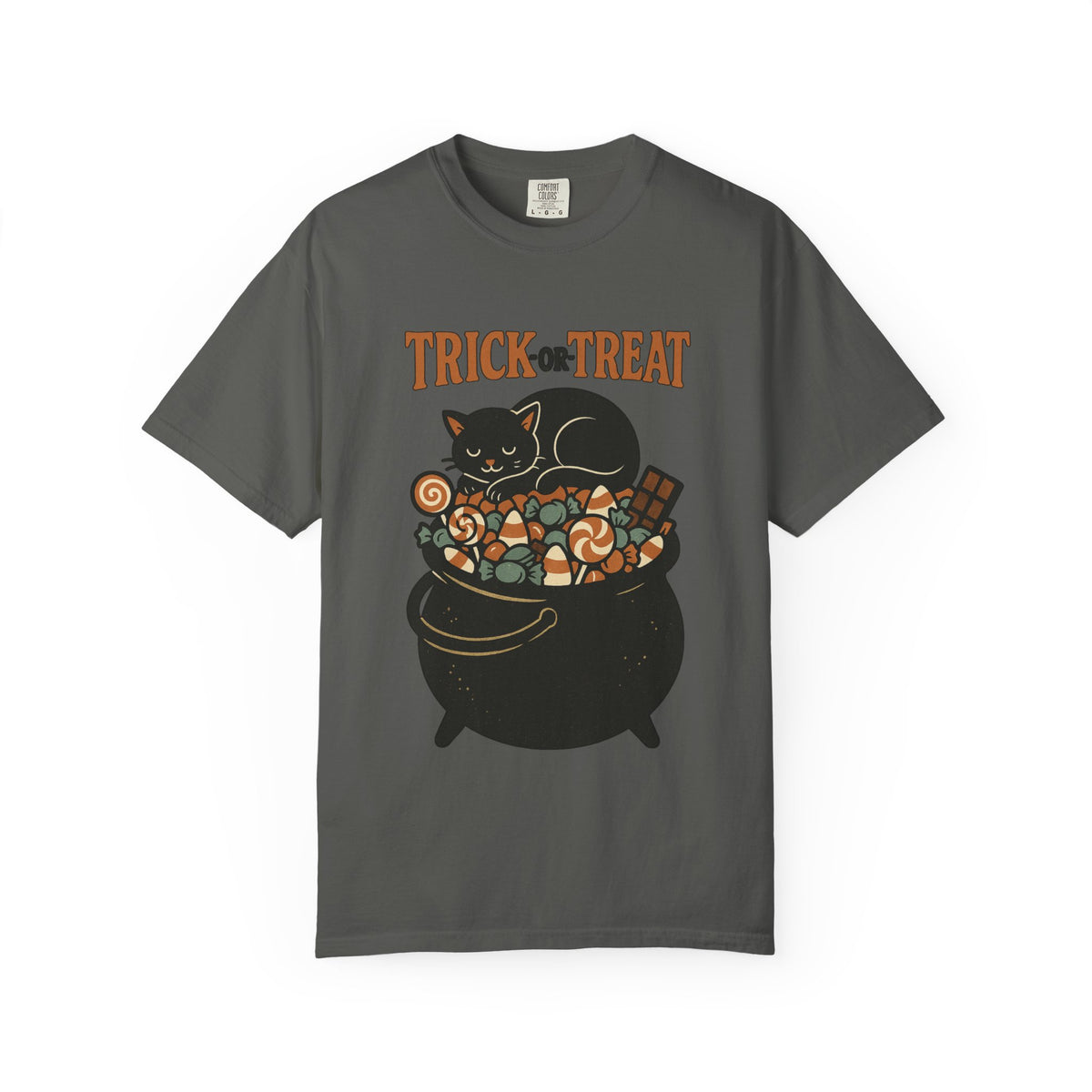 Trick Or Treat Candy Cauldron T-Shirt