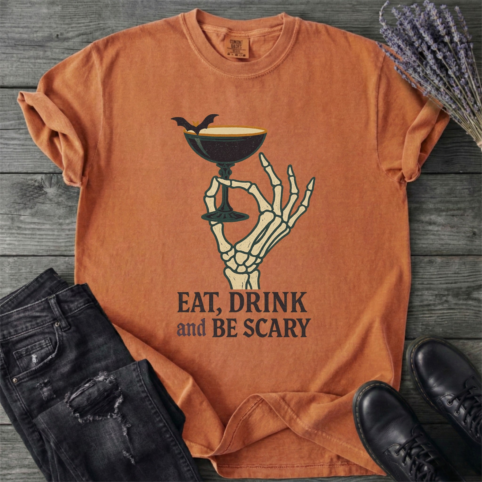 Eat Drink And Be Scary T-Shirt