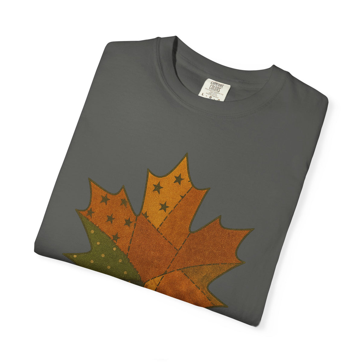 Patchwork Maple Leaf T-Shirt