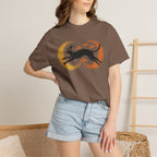 Witch Cat Celestial Ufo T-Shirt