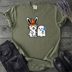 Spring Rabbit Ghost Friends T-Shirt