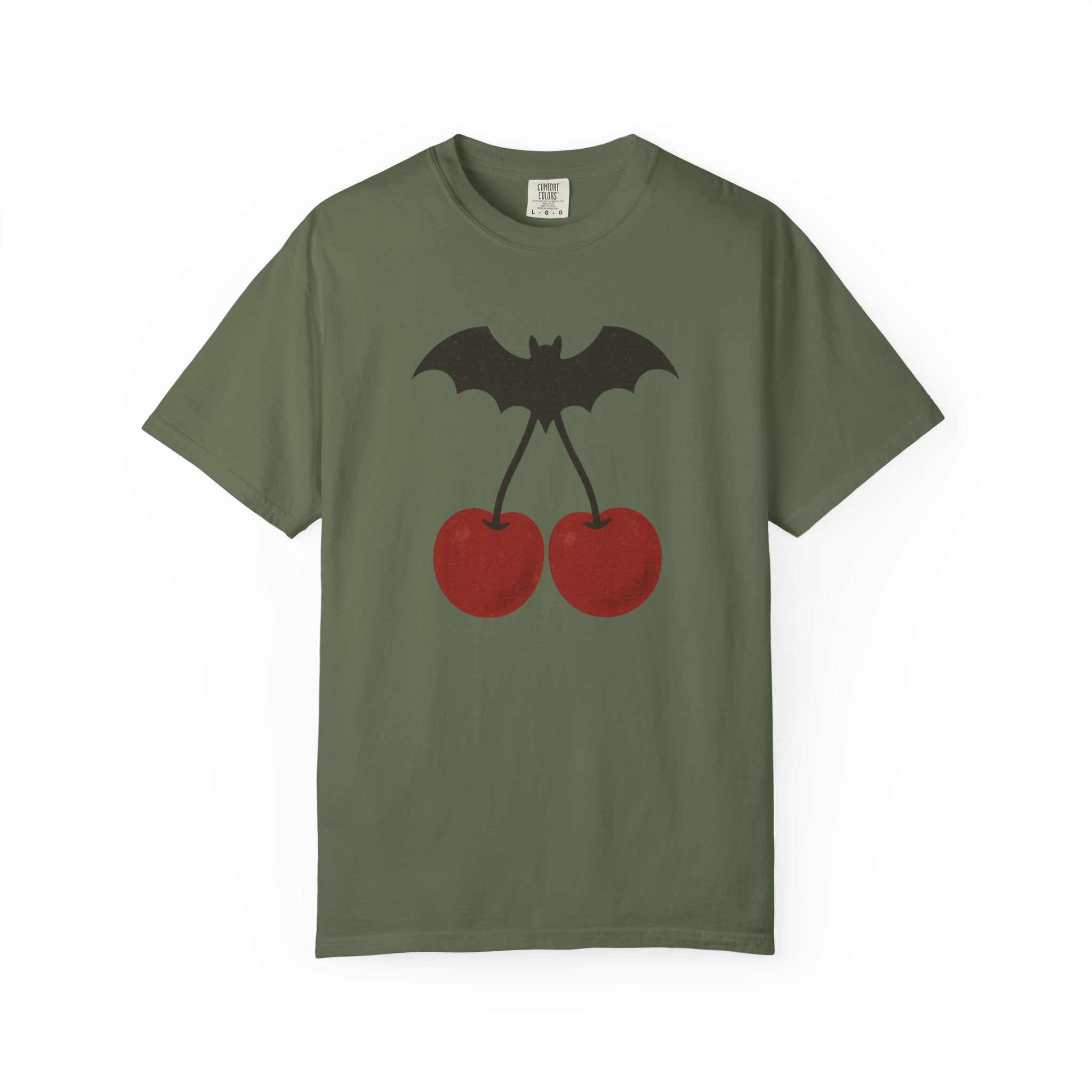 Bat Cherries Gothic T-Shirt