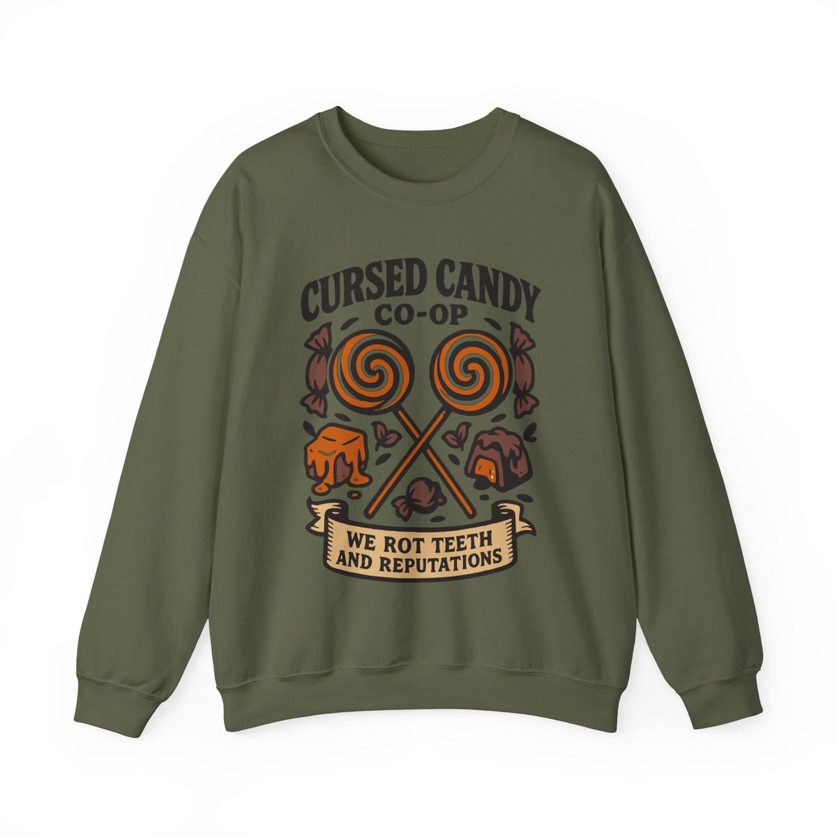 Cursed Candy Co Op Sweatshirt