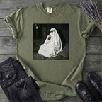Sheet Ghost Iced Coffee Curb Meme T-Shirt