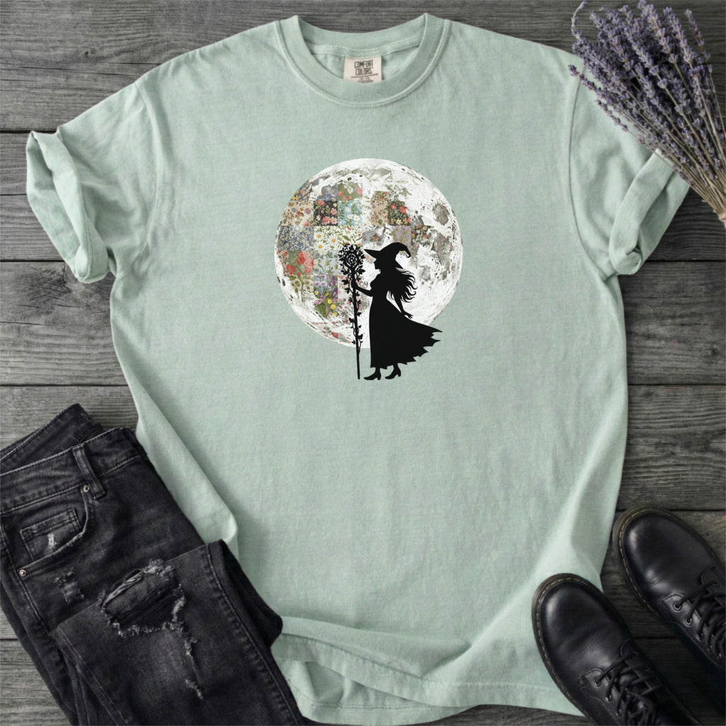 Floral Moon Witch T-Shirt